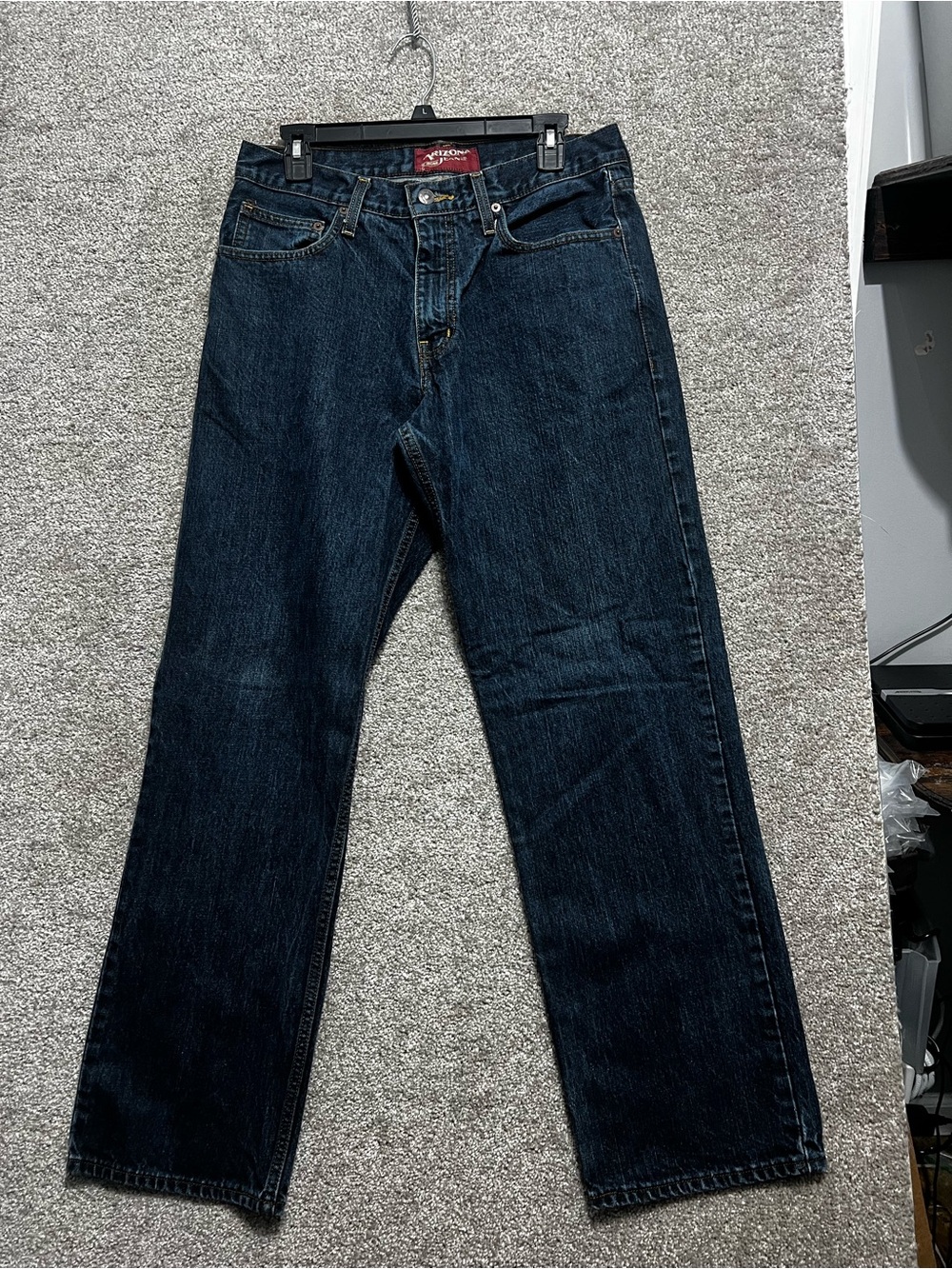 Arizona Men’s Loose Fit Straight Denim Jeans Size 32X32